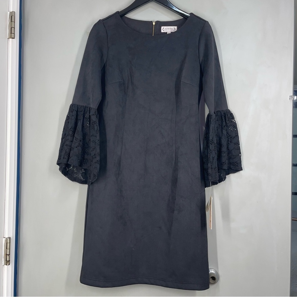 NWT Nanette Lepore Eastern Opulence Black
Sheath Dress Women Size 6